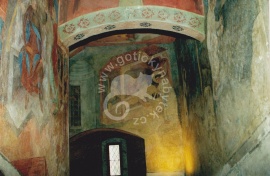 Gotická šablona v nástěnném malířství (Čechy)